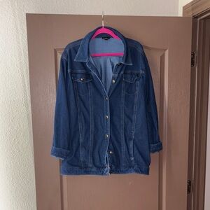 Dark Blue Jean Jacket